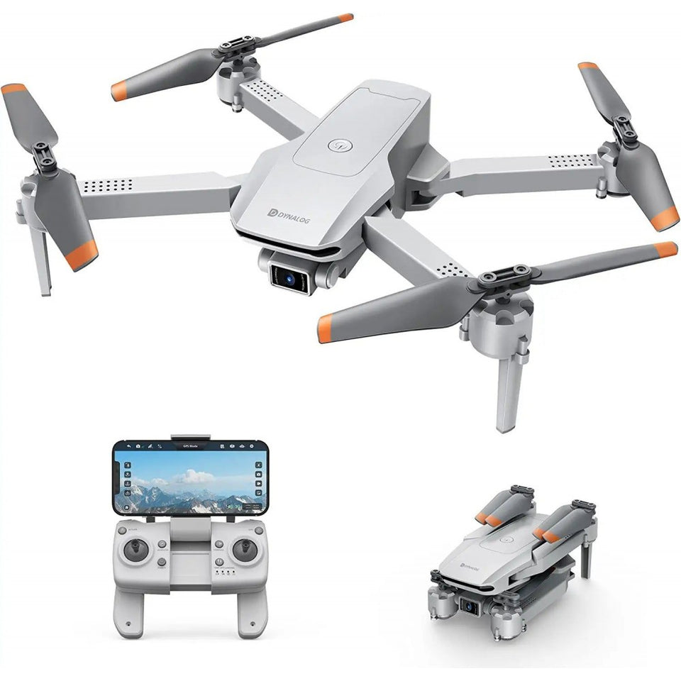 Dynalog DG600C 4K GPS Drone with Camera | Auto Return, Follow Me, Gesture Control