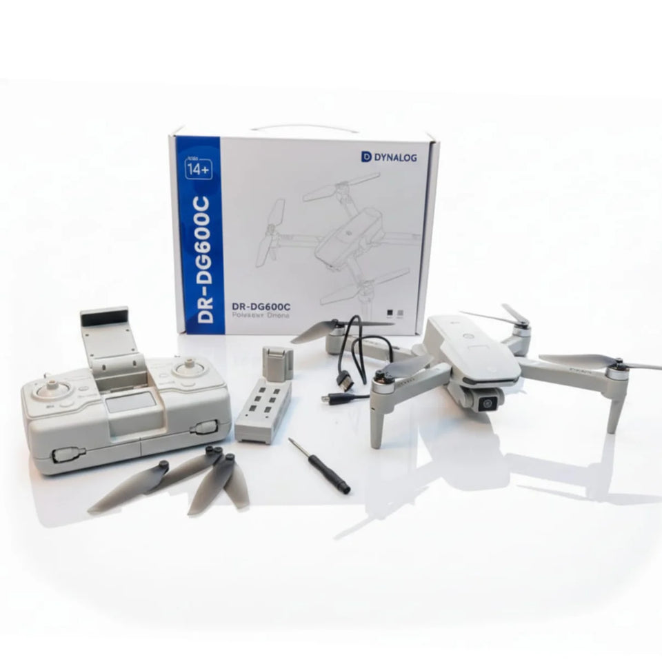 Dynalog DG600C 4K GPS Drone with Camera | Auto Return, Follow Me, Gesture Control