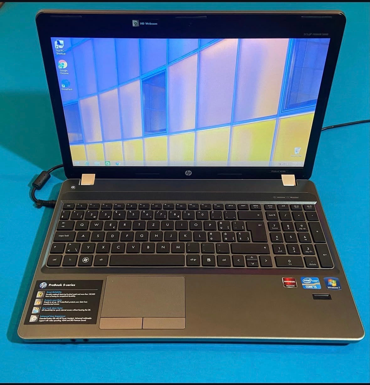 HP Professional Laptop | Intel Core i5 | 6GB RAM | 500GB Storage | Work & Study Essential