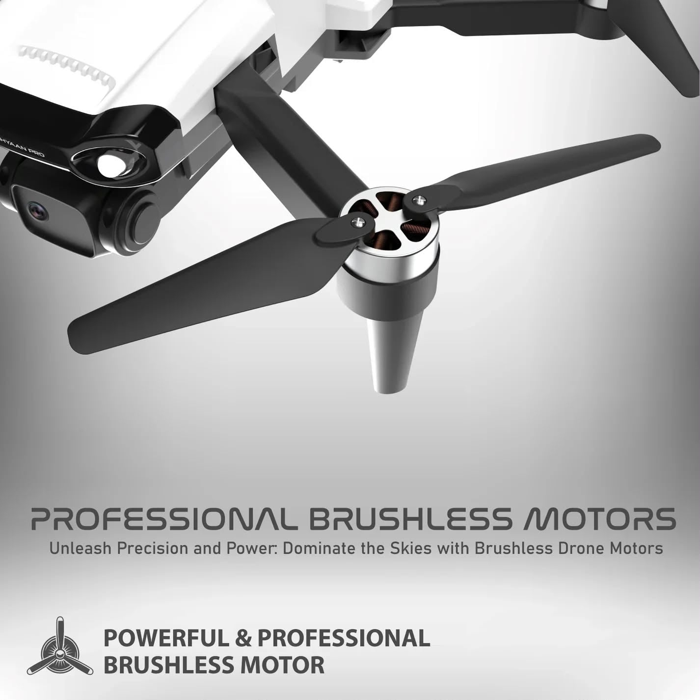 Nabhyaan PRO Drone with 4k Full HD Dual Camera, Range upto 4 km