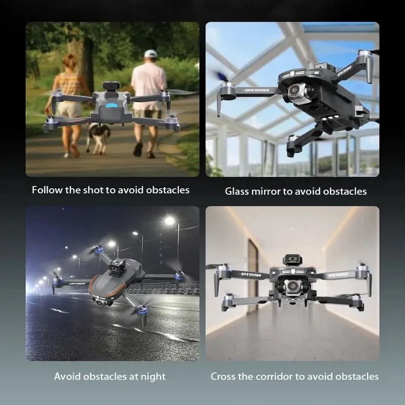 S28 GPS 4K Camera 10km Range Drone with 9-Inch Display Remote