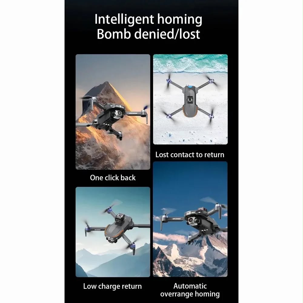 S28 GPS 4K Camera 10km Range Drone with 9-Inch Display Remote