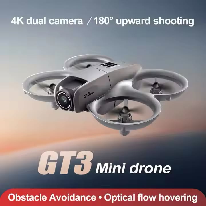 GT3 4K Dual Camera Drone With Obstacle Avoidance