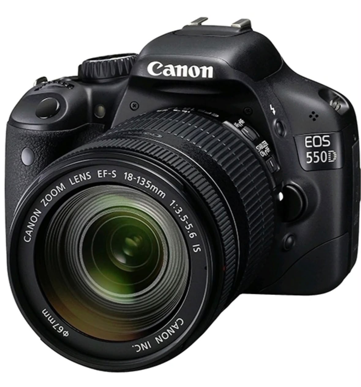 Canon EOS 550D DSLR Camera (Body with EF-S 18-135 mm IS Lens)