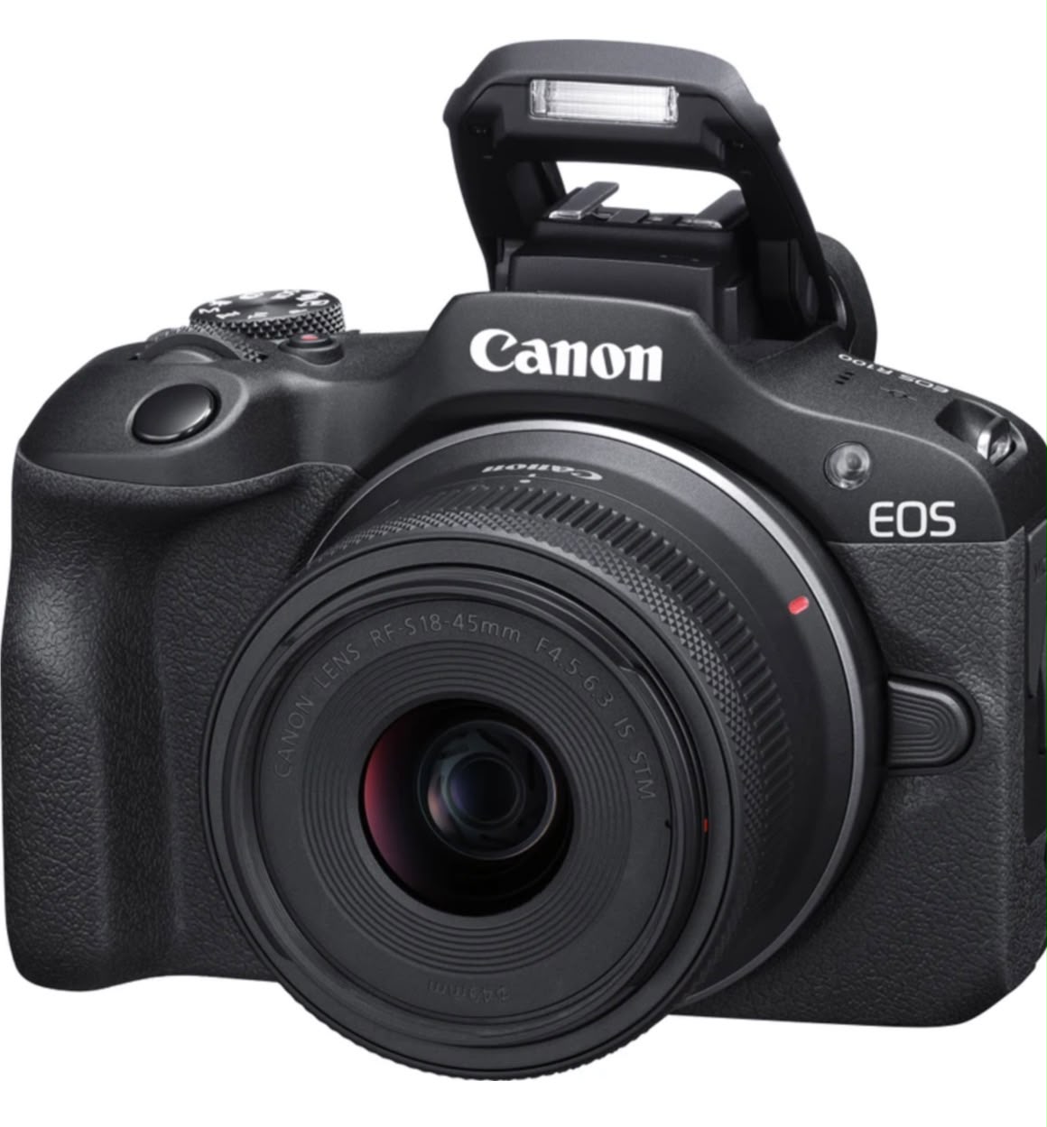 Canon EOS R100 Mirrorless Camera RF-S 18-45mm 1/4.5-6.3 IS STM