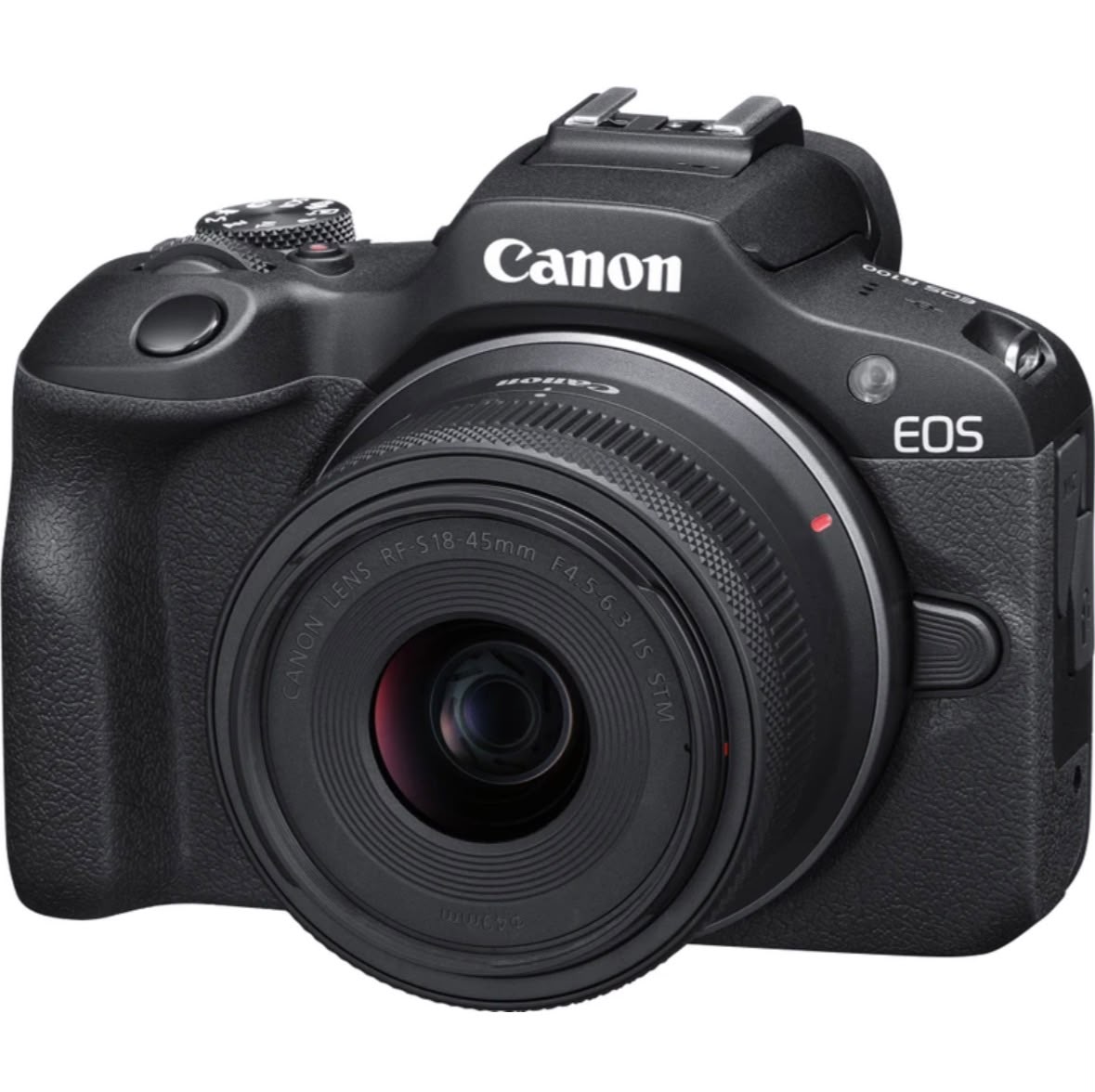 Canon EOS R100 Mirrorless Camera RF-S 18-45mm 1/4.5-6.3 IS STM