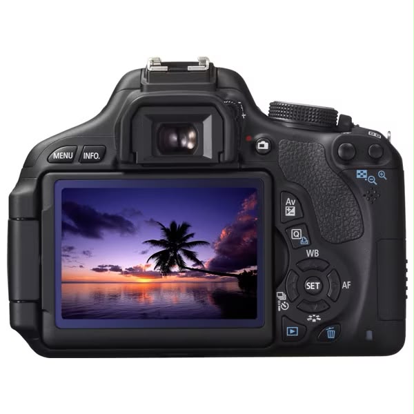 Canon EOS DSLR Camera with EF-S 18-55mm f/3.5-5.6 DC III Lens Unboxed Unused -