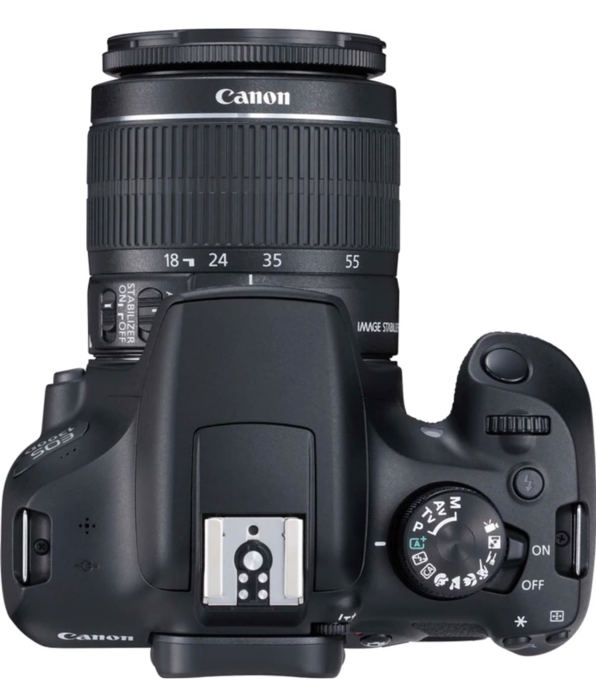 Canon EOS DSLR Camera Body with Dual Lens: EF-S 18-55 mm IS || + EF-S 55-250 mm F4 5.6 IS || (16 GB SD Card+ Camera Bag) (Black)